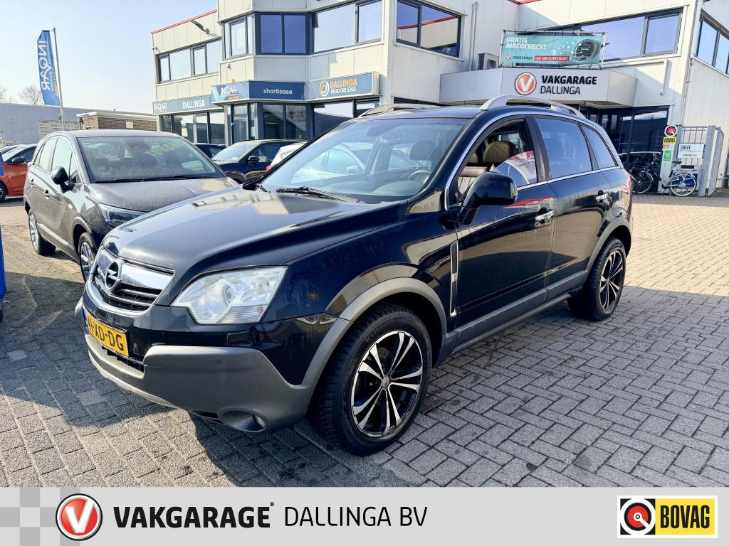 Opel Antara 3.2 V6 Cosmo - automaat (bj 2007), Auto's, Opel, Automaat, 3195 cc, 2000 kg, Zwart