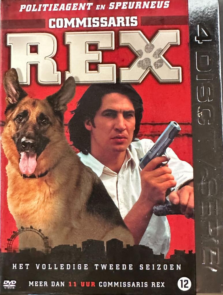 Commissaris Rex Het volledige tweede seizoen, Alle leeftijden, Verzenden, Zo goed als nieuw