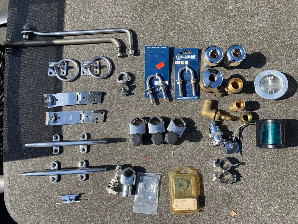 Diverse boot accessoires, Dekbeslag, Gebruikt, Toplicht boegverlichting, Boot