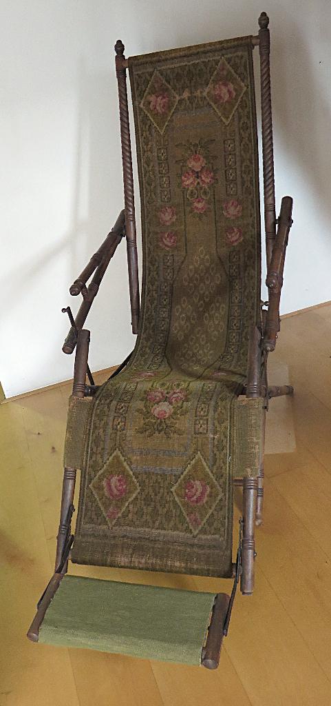 Antieke ligstoel, Ophalen