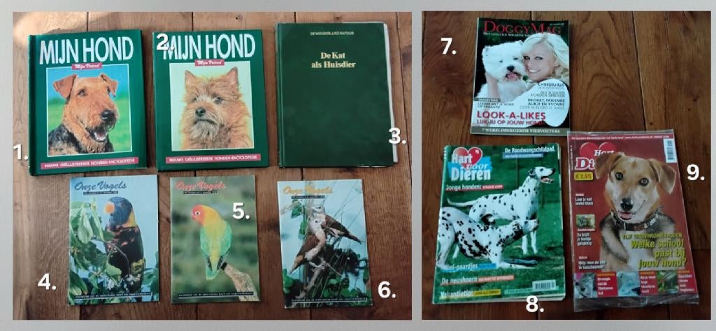Boeken huisdieren: honden - katten - volièrevogels (alles of, Ophalen of Verzenden, Gelezen, Honden
