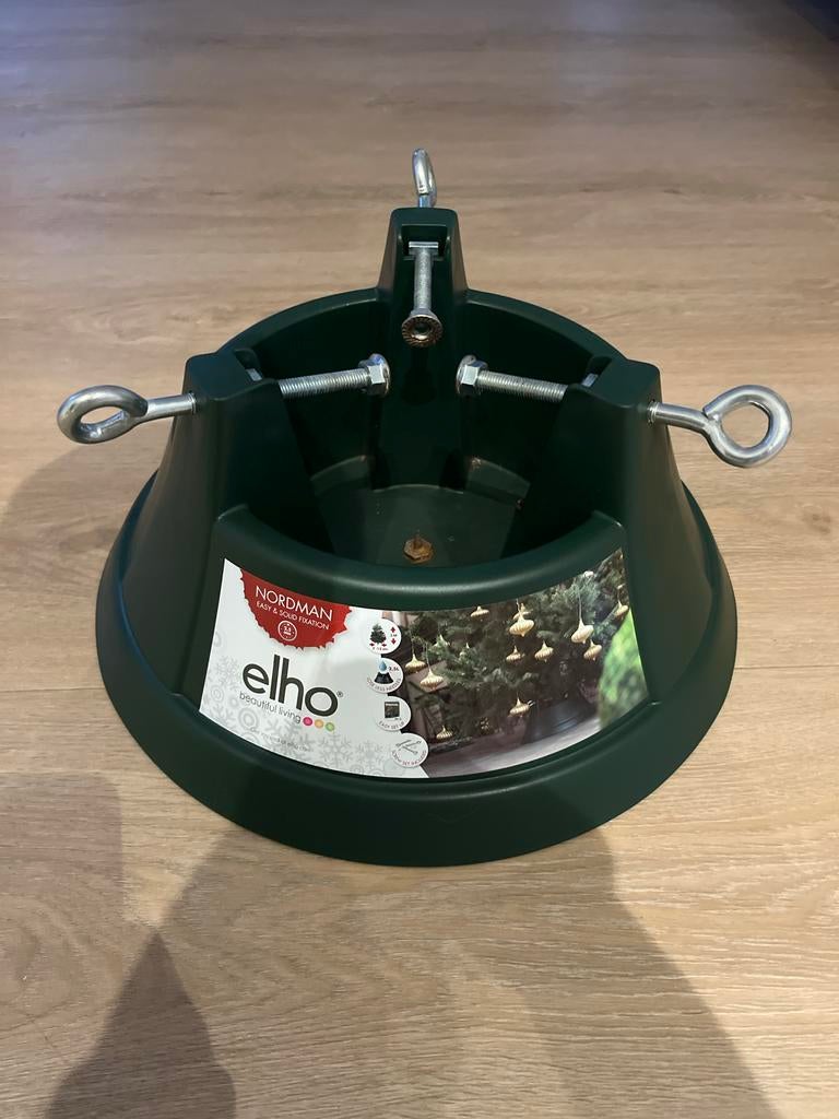 Elho Nordmann kerstboomstandaard, Ophalen, Zo goed als nieuw