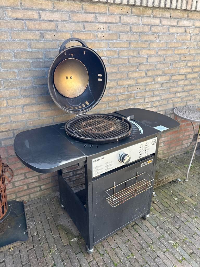 Gas BBQ Fuerte HLS - Gebruikt, ontsteking werkt niet altijd, Tuin en Terras, Gasbarbecues, Ophalen, Gebruikt