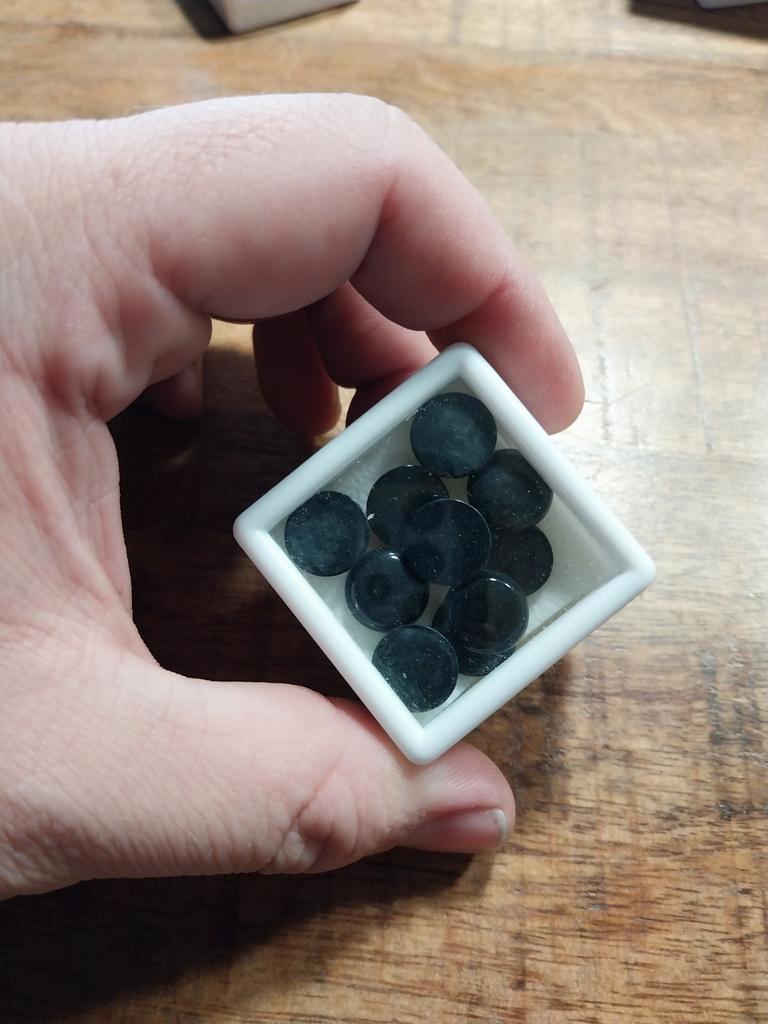 Grote ronde onyx cabochons, Ophalen of Verzenden