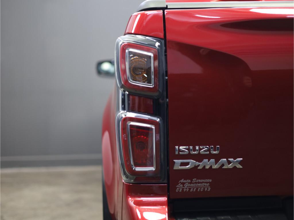 Isuzu D-max LSX 4WD Extended Cab | Automaat | Roldeksel | 35, Auto's, Isuzu, Gebruikt, Zwart, 4 cilinders, Bedrijf