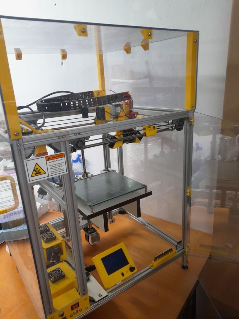 Professionele 3D-printer met behuizing, Computers en Software, Ophalen, Gebruikt, Onbekend