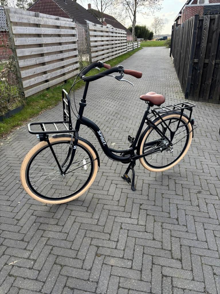Spirit Carry N3 moederfiets zwart, Zo goed als nieuw, Versnellingen, 0 zitjes, 50 tot 53 cm