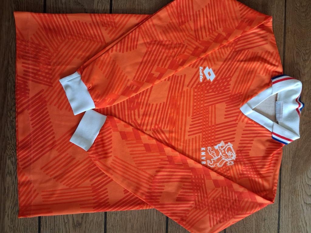 KNVB Nederlands Elftal vintage Lotto shirt 1992 EK, Kinderen en Baby's, Ophalen of Verzenden, Jongen of Meisje, Shirt of Longsleeve
