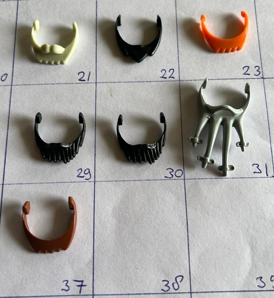 Baard losse onderdelen, Ophalen of Verzenden, Zo goed als nieuw