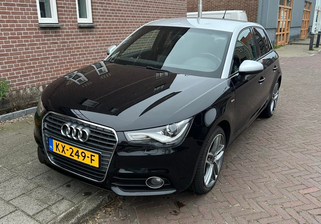 Audi A1 S-line 1.2 Tfsi, 2012 Zwart, Auto's, Audi, Particulier, A1, Airbags, Airconditioning, Bluetooth, Boordcomputer, Centrale vergrendeling