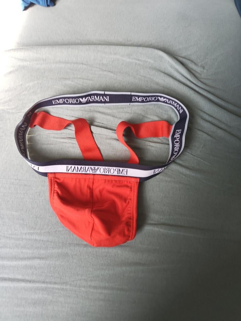 Emporio Armani Jockstrap Heren Maat M Rood, Kleding | Heren, Ondergoed, Ophalen of Verzenden, Rood, Emporio Armani, Slip