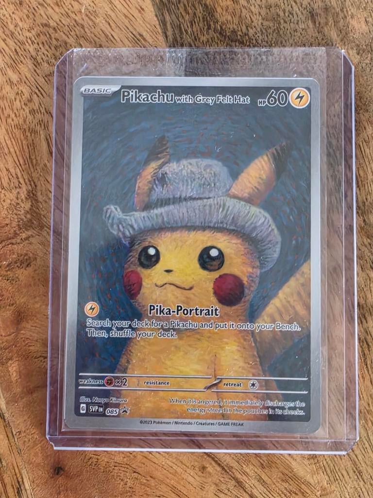 Pikachu van Gogh kaart, Verzenden, Nieuw