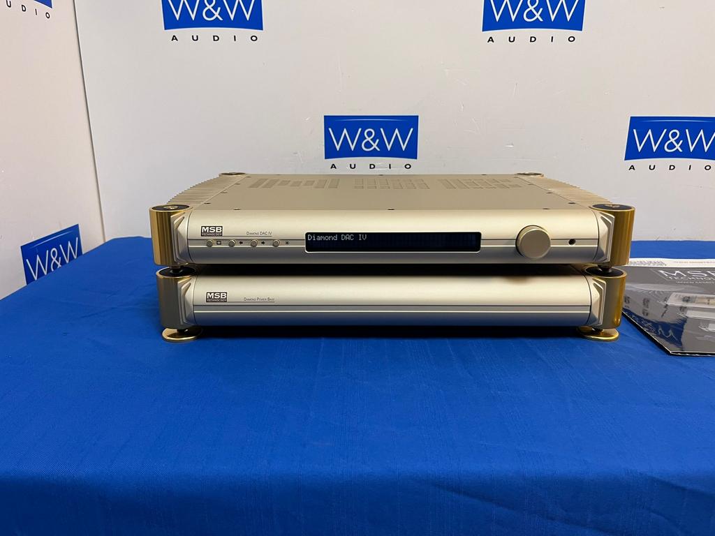 MSB Diamond DAC IV met Femto77 Galaxy Clock en Diamond Power, Gebruikt, ., Ophalen of Verzenden, .