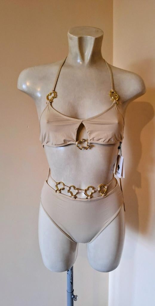 Reinders, beige gouden Bikinie, XS, Nieuw, Kleding | Dames, Reinders, Beige, Nieuw, Ophalen of Verzenden