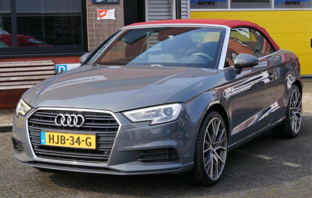 Audi A3 CABRIOLET 1.4 TFSI Pro Line navi. stoelverwarming. l, Gebruikt, Cabriolet, 4 stoelen, 116 pk
