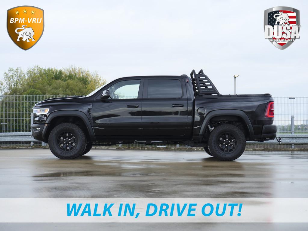 Dodge Ram | RHO | 3.0L Twin-Turbo I6 | 4x4 | Crew Cab | Blac, Automaat, 2880 kg, Zwart, Leder