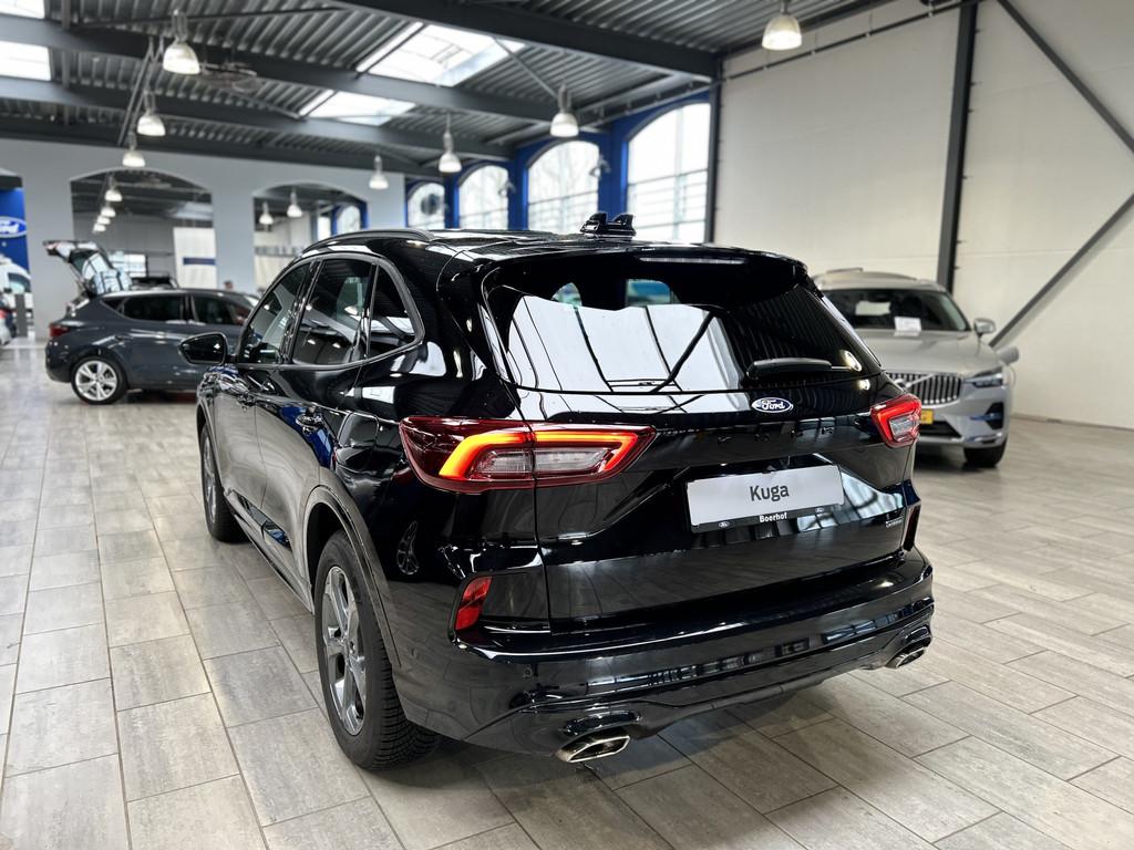 Ford Kuga ST-Line X 2.5 PHEV 243 pk | Matrix LED | Winter Pa, Gebruikt, Zwart, Zwart, Bedrijf