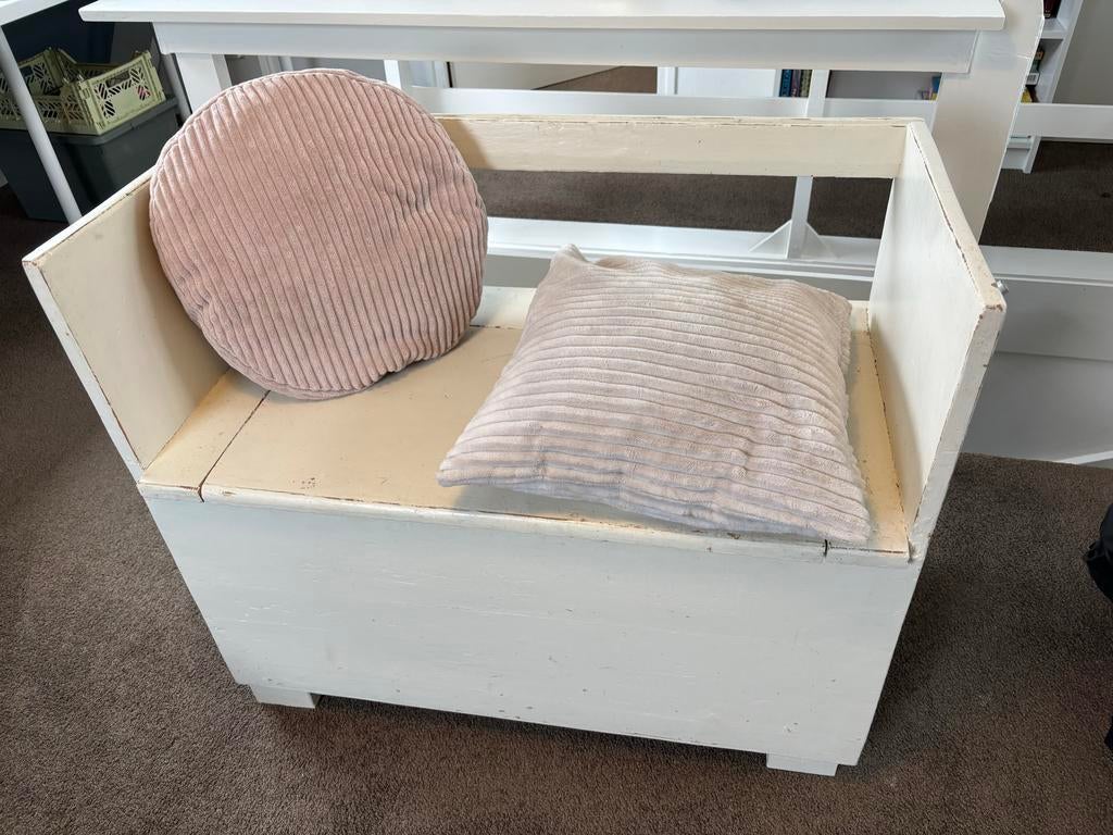 Vintage Klepbank voor kinderen - 88x76x47 cm, Ophalen