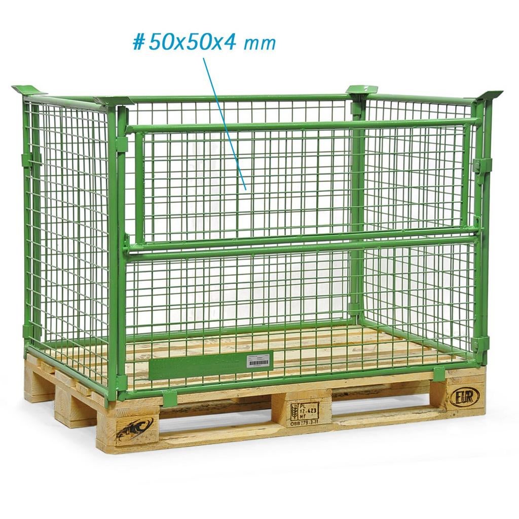 Metalen pallet opzetrand 120x80x80 cm passend op europallet, Ophalen, 100 cm of meer, 60 cm of meer, Overige typen