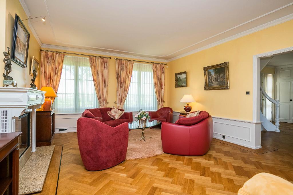 Leolux designbank – type Vinja, koraalrood, Ophalen, Gebruikt, 150 tot 200 cm, Tweepersoons