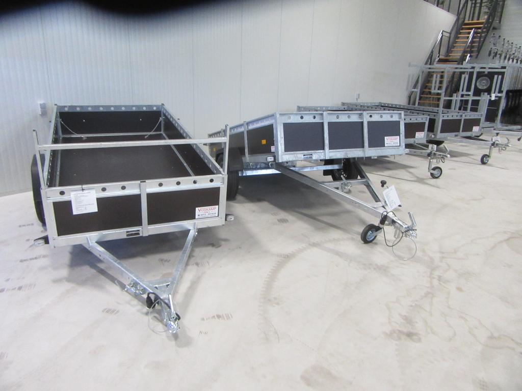 Nieuwe ongeremde aanhangwagens.Diverse afmetingen, Niet ingevuld, Nieuw, Niet ingevuld, Ophalen