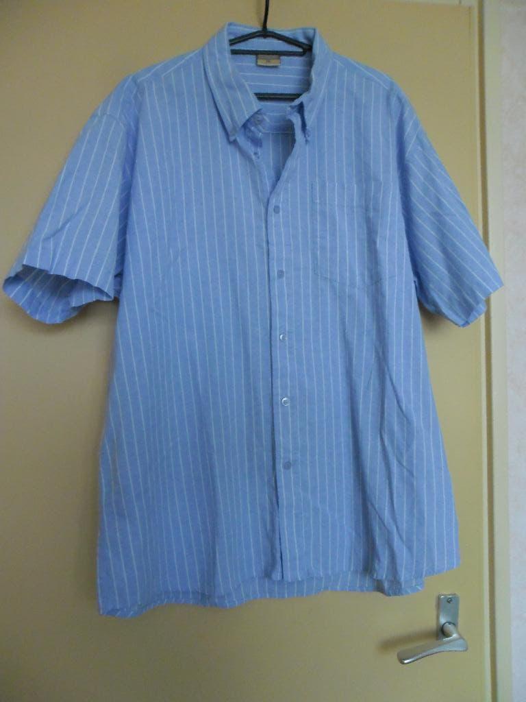 z.g.a.n. heren blouse. Maat XXL, Kleding | Heren, Grote Maten, Overhemd, Blauw, Zo goed als nieuw, Gentlewear