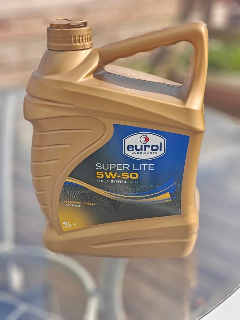 Eurol Super Lite 5W-50 Volledig Synthetische Motorolie 4L, Ophalen of Verzenden, Nieuw