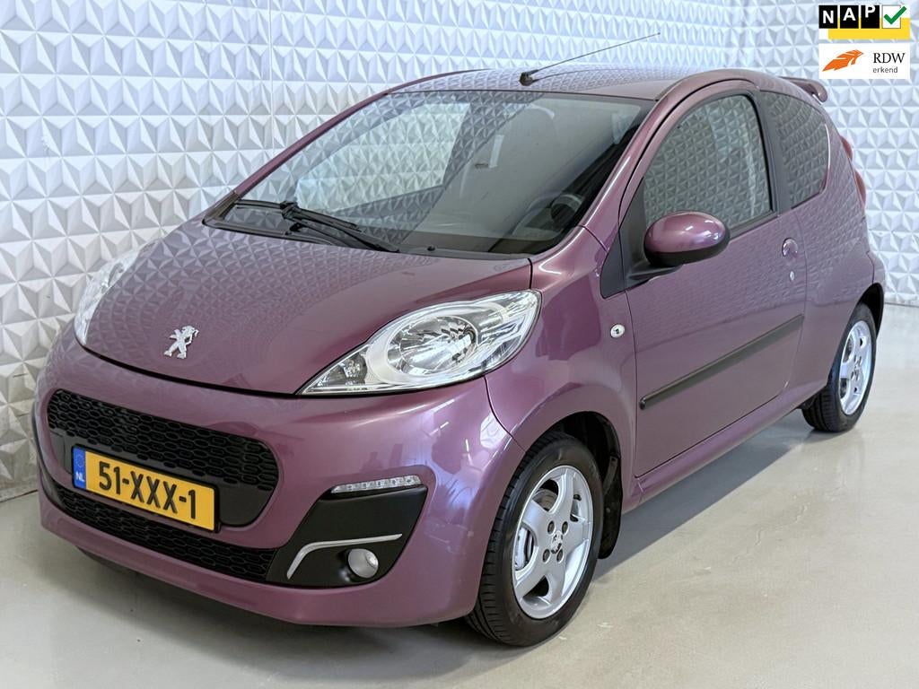 Peugeot 107 1.0 Active Airco Facelift 2e eigenaar / 167.000k, Auto's, Peugeot, Voorwielaandrijving, Euro 5, Stof, Gebruikt