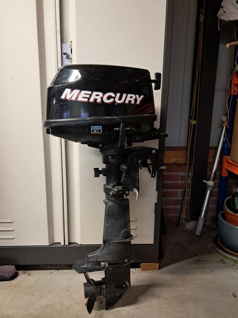 5pk mercury, Ophalen, 5 tot 10 pk, Viertaktmotor, Zo goed als nieuw
