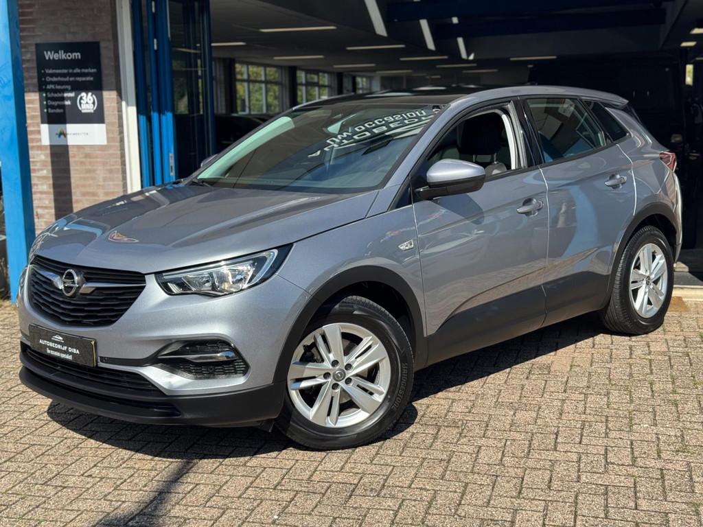 Opel Grandland X 1.2 Turbo Edition 2019 NAVI CAMREA LM NAP!, Voorwielaandrijving, Stof, Gebruikt, 1199 cc