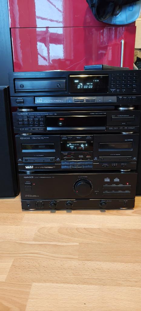 Kenwood M-63 stereo set, CD, tapedeck, tuner en versterker, Audio, Tv en Foto, Stereo-sets, Overige merken, Gebruikt, Tuner of Radio
