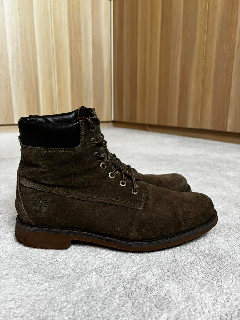Timberland mannenschoenen donkergroen maat 42, Kleding | Dames, Schoenen, Ophalen of Verzenden, Zo goed als nieuw, Groen