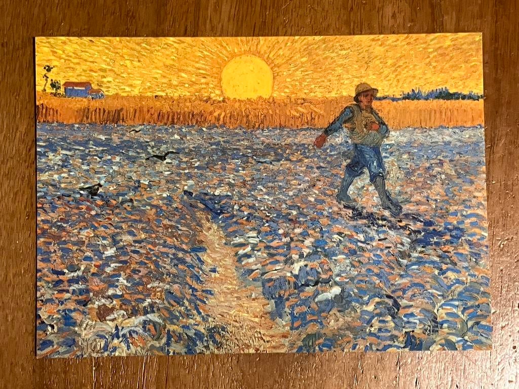 Vincent van Gogh - De Zaaier (1888), Verzamelen, Ophalen of Verzenden, 1980 tot heden, Ongelopen, Ambachten of Beroep