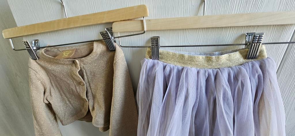 Tutu en bolero setje maat 104, Ophalen of Verzenden