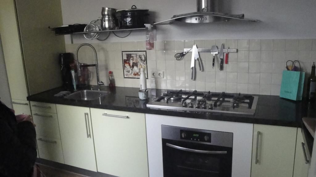 Complete keuken met Smeg koelkast en gasfornuis, Ophalen of Verzenden