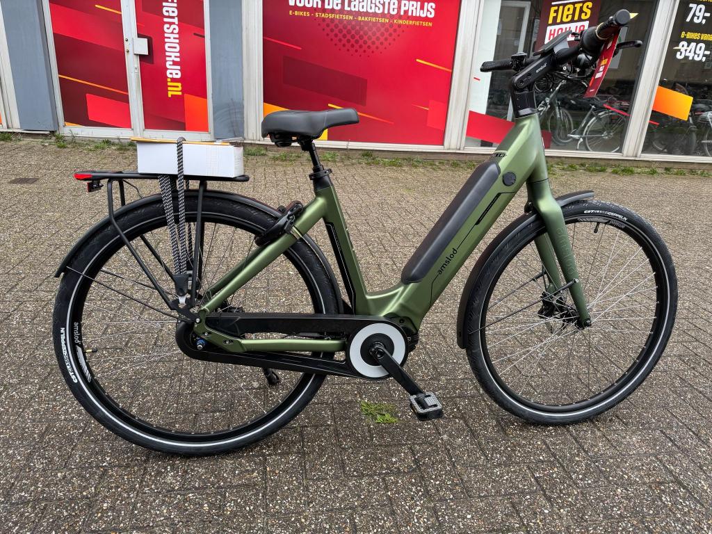 Fietshokje Beverwijk: Amslod  Eton elektrische fiets NIEUW, Niet ingevuld, Nieuw, Ophalen of Verzenden, 50 km per accu of meer