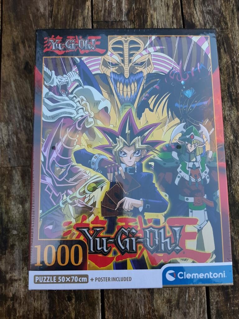 Yu-Gi-Oh! Legpuzzel 1000 stukjes Clementoni Nieuw, Ophalen of Verzenden, 500 t/m 1500 stukjes, Nieuw, Legpuzzel