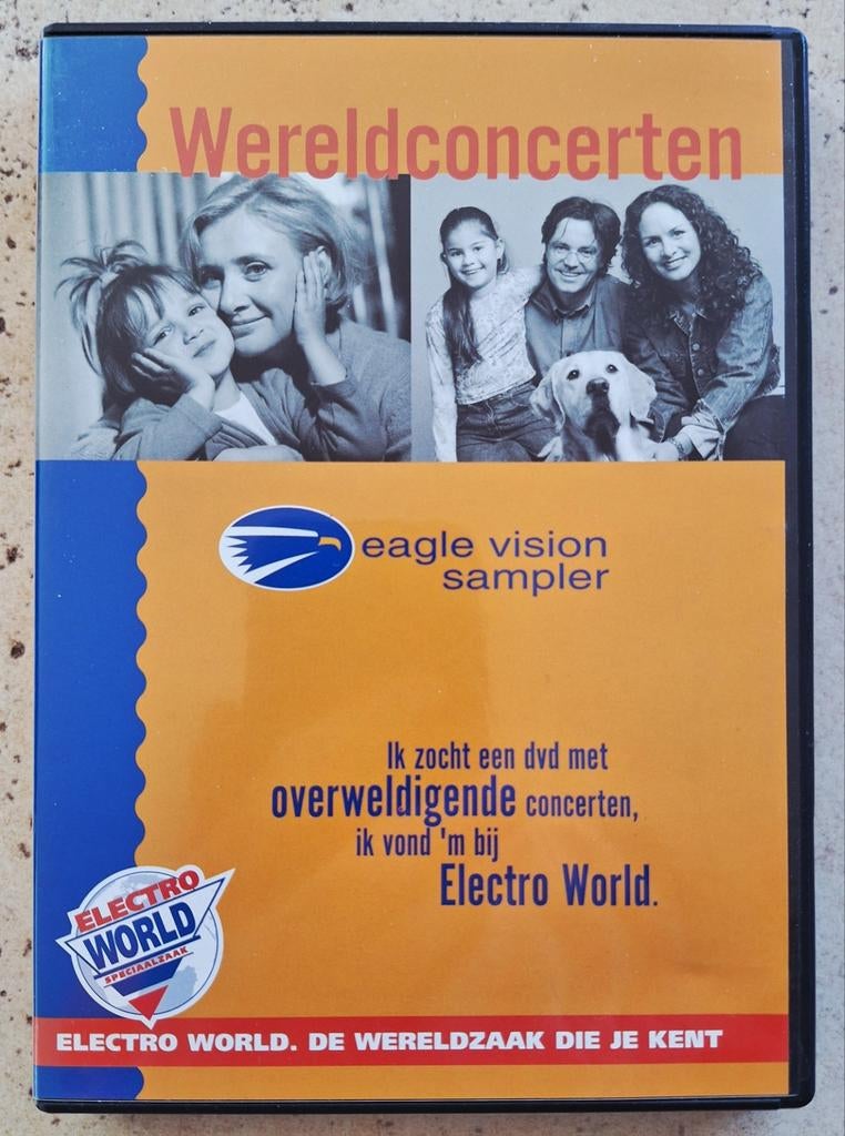 Wereldconcerten DVD Concertfragmenten Pretenders, Toto enz., Cd's en Dvd's, Alle leeftijden, Ophalen of Verzenden, Zo goed als nieuw