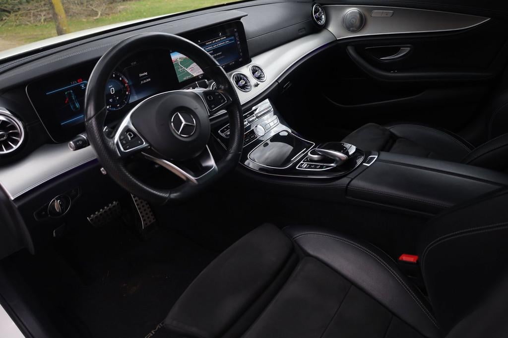 Mercedes-Benz E-klasse 200 Prestige Aut. | 43-AMG Uitgevoerd, Automaat, Achterwielaandrijving, Gebruikt, 4 cilinders