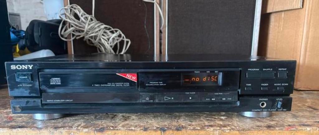 Sony CD-speler CDP-190, Ophalen, Zo goed als nieuw, Onbekend