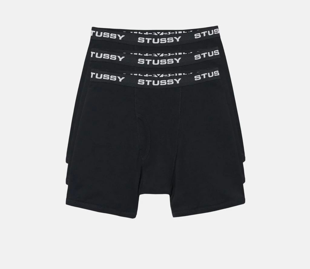 Stüssy zwarte boxershorts maat M, Verzenden, Zwart, Boxer