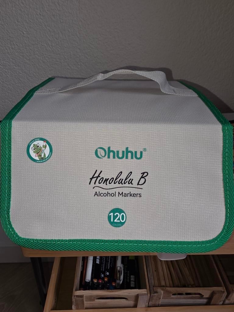 Ohuhu Honolulu B Alcohol Markers - 120 Stuks, Ophalen of Verzenden, Zo goed als nieuw, Potlood of Stift