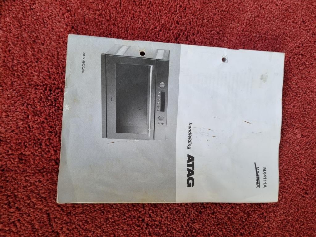 Atag combimagnetron inbouw. 900W., Ophalen