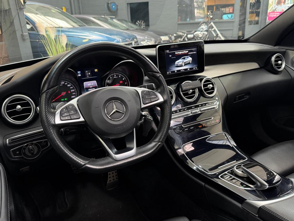 Mercedes-Benz C-klasse 250 Edition 1 AMG|Pano|Leder|Navi|Sto, Automaat, 4 cilinders, Leder, 17 km/l