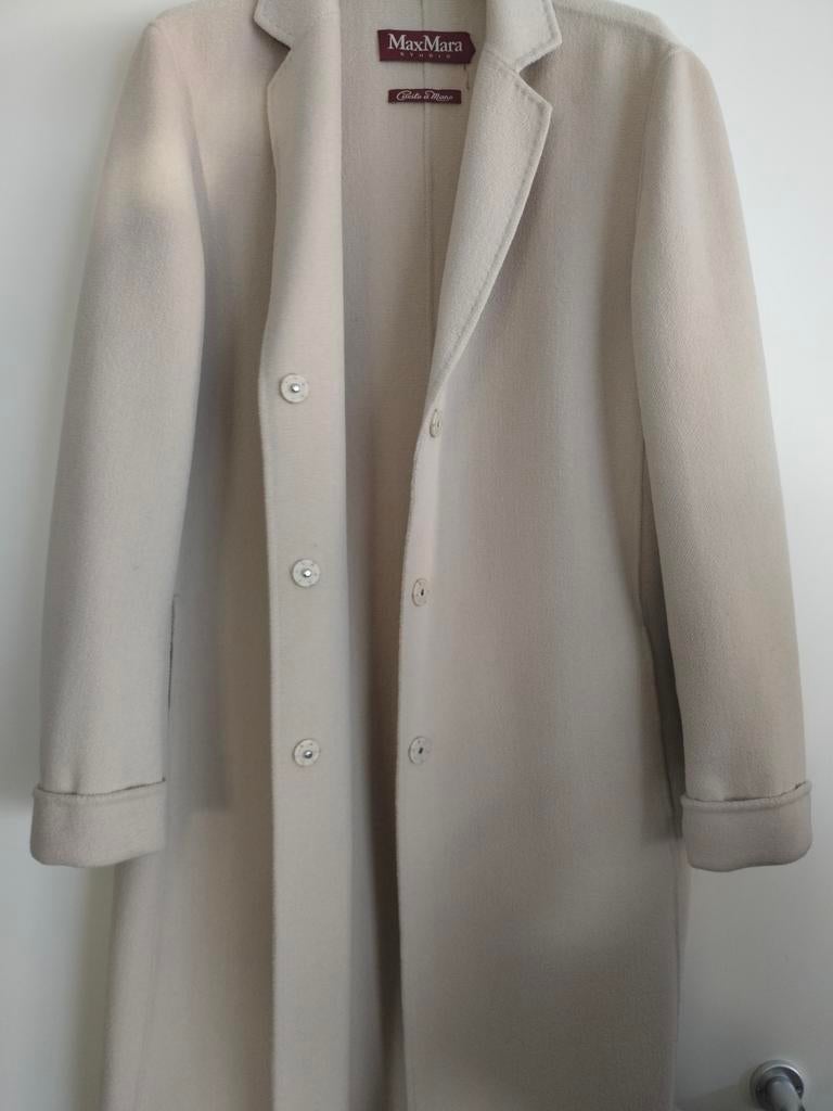 Nieuwe Max Mara Studio ecru jas, maat 38, Kleding | Dames, Beige, Max Mara, Nieuw, Ophalen