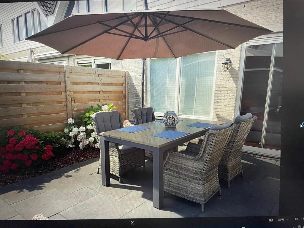 parasol, Tuin en Terras, Parasols, Ophalen, 2 tot 3 meter, Zweefparasol, Verstelbaar