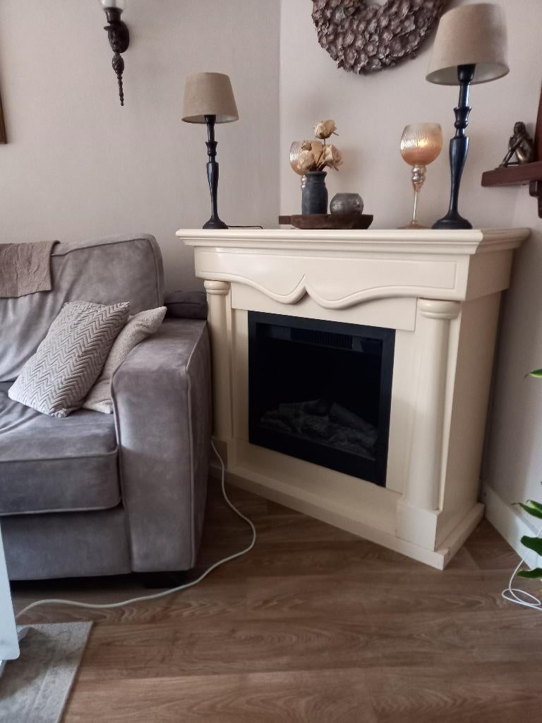 Schauw met haard, Ophalen of Verzenden, Zo goed als nieuw, Inzethaard, Overige soorten