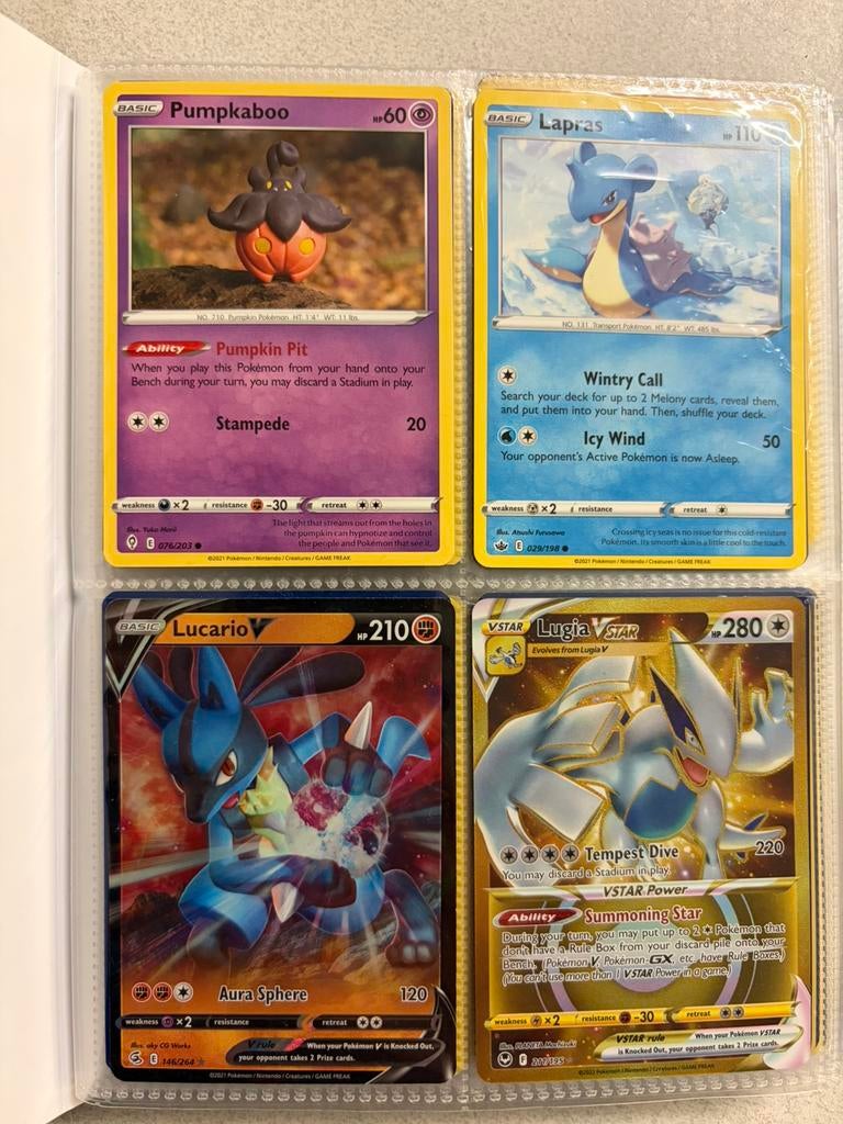 Pokemon map met kaarten, Ophalen of Verzenden