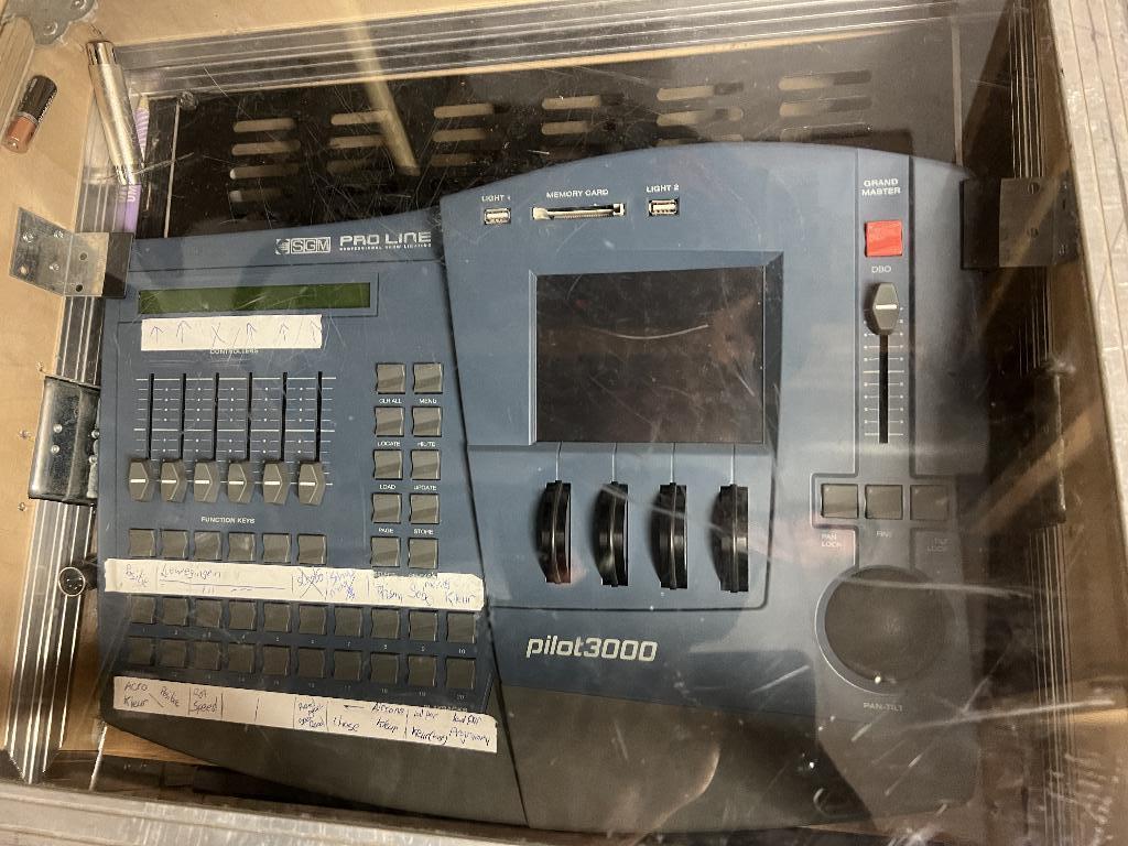 SGM Pilot 3000 lichttafel, Muziek en Instrumenten, Licht en Laser, Ophalen, Zo goed als nieuw, Licht