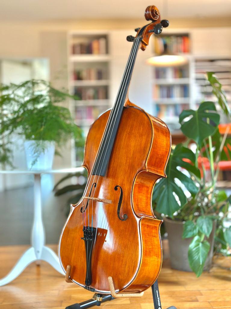 Prachtige handgemaakte Bulgaarse 4/4 cello, Muziek en Instrumenten, Strijkinstrumenten | Cello's, Ophalen of Verzenden, Nieuw
